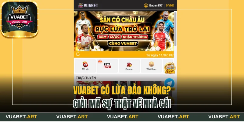 Vuabet có lừa đảo không